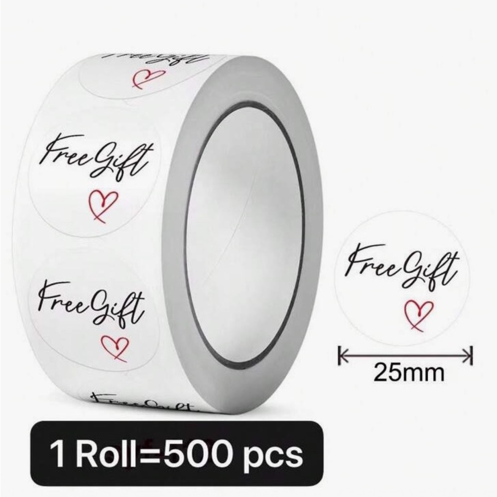 500 Free Gift Stickers